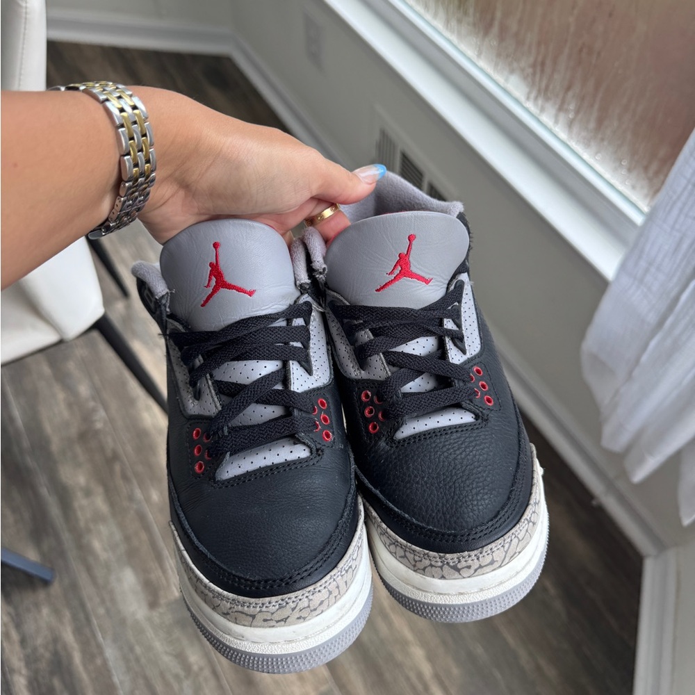 Jordan 3 retro black cement 5 6.5 - Picture 3 of 7